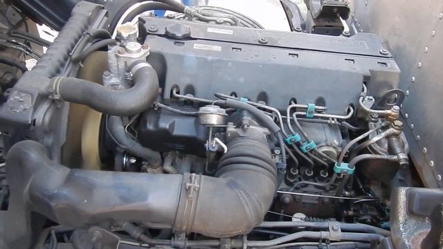 Видеотест ДВС 4HF1. ISUZU ELF NKR66E-6527