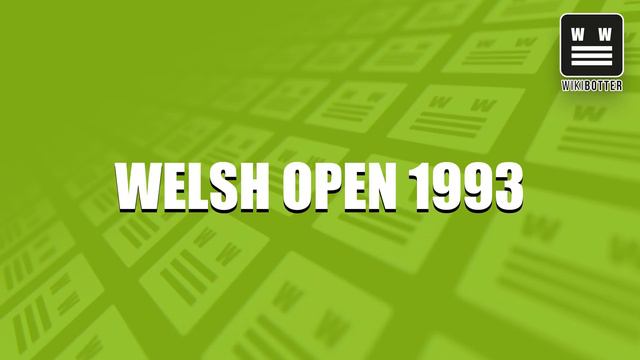 Welsh Open 1993 смотреть онлайн