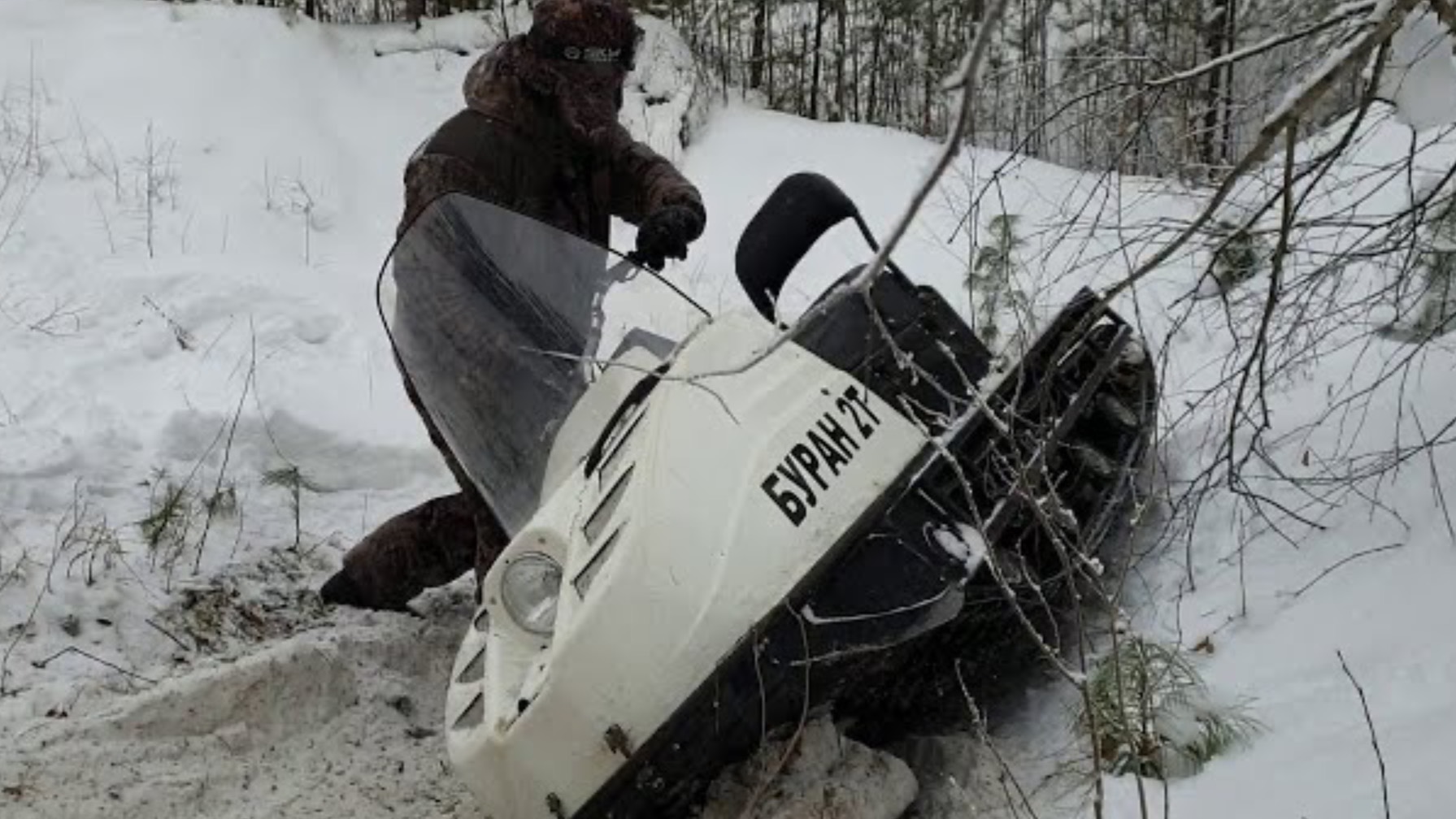 Российский снегоход буран. смотреть онлайн
