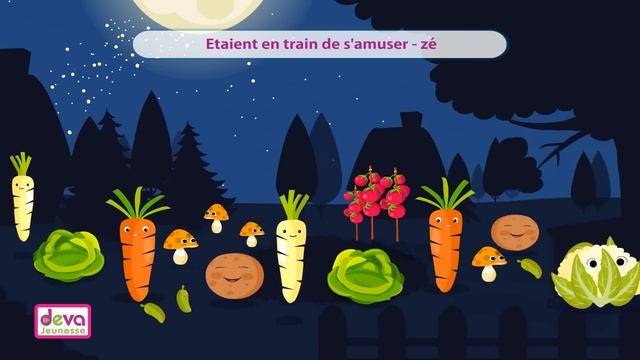 La danse des légumes (Comptine avec paroles pour apprendre aux enfants ) Ⓓⓔⓥⓐ Education смотреть онлайн
