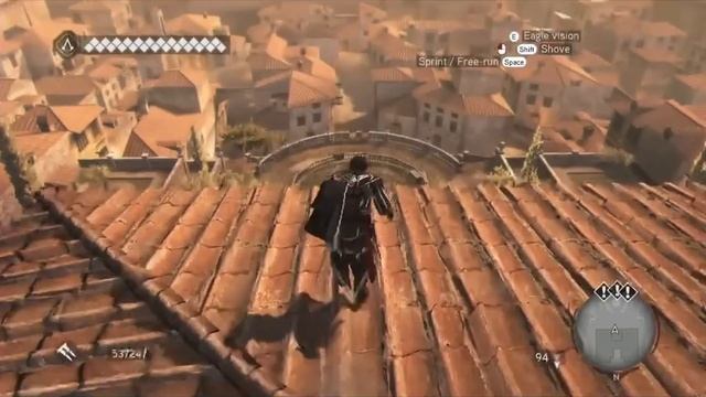 Assassins Creed Brotherhood on a Geforce FX 5200 (Played with Onlive) смотреть онлайн