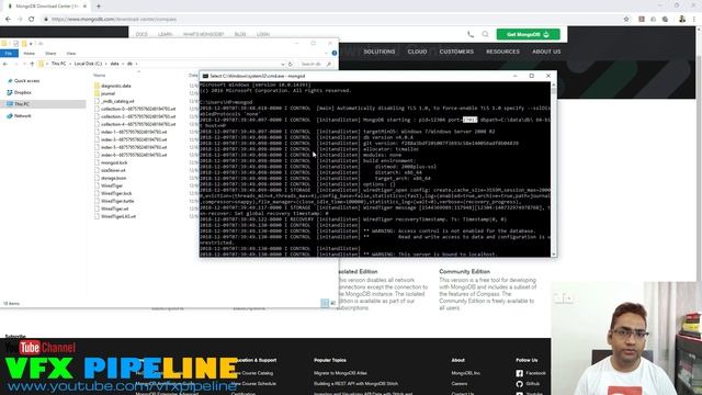 Python and MongoDB #2 - Install MongoDB Server, MongoDB Compass GUI and MongoDB Python Drivers смотреть онлайн