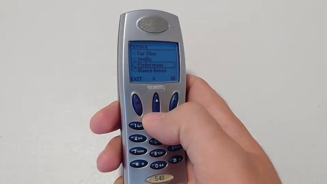 Siemens S40 Mobile phone menu browse, ringtones, games, wallpapers смотреть онлайн