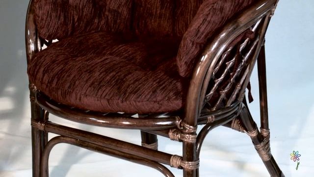 Комплект Гаваи бордовые подушки #ротанг #мебель из ротанга #мебельизротанга смотреть онлайн