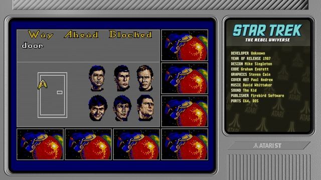 Star Trek: The Rebel Universe - Quick Look - Atari ST смотреть онлайн