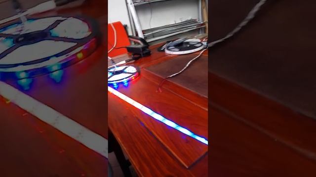 2812 magic color led strip video смотреть онлайн