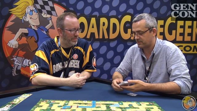 Magic Maze: XXL Playmat and Hidden Roles — game preview at Gen Con 2018 смотреть онлайн