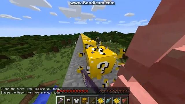 Майнкрафт битва Лаки Блоки смотреть онлайн