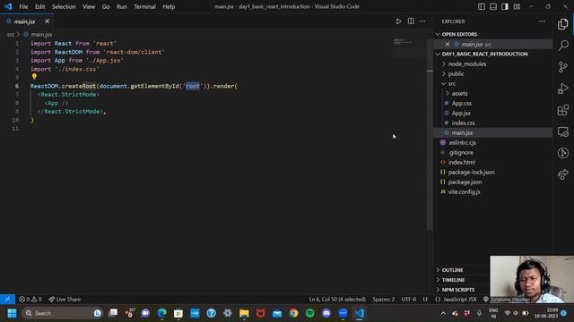 React Day 1 | Basic Introduction | How to create react app смотреть онлайн