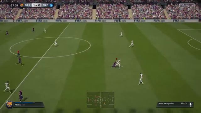 FIFA 15 (PS4 FOOTAGE) FC BARCELONA VS NAPOLI, w/MMP (HD) смотреть онлайн