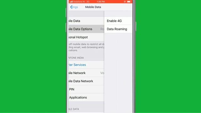 Enable 4G Settings || Mobile Voice & Data Options Settings In Apple IPhone 6,7,8