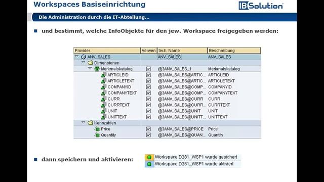 SAP BW Workspaces - Was macht der Fachbereich damit? смотреть онлайн