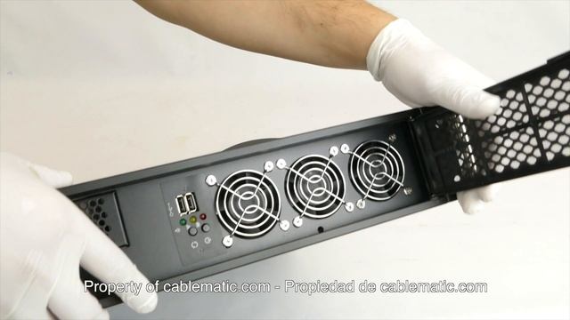 Caixa rack 19 "IPC Micro-ATX Mini-ITX 2U 4x3.5" - distribuido por CABLEMATIC ® смотреть онлайн