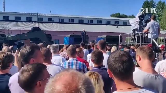 Срочно! Речь Лукашенко на МЗКТ и реакция на неё РАБОЧЕГО класса! смотреть онлайн