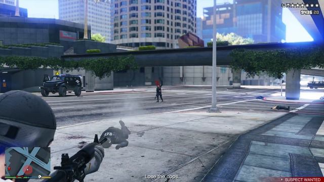 GTA 5 - The Union Depository Heist + Six Star Escape смотреть онлайн
