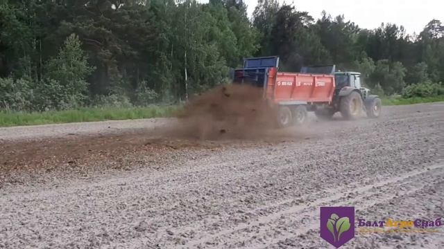Навозоразбрасыватель Metal Fach Taurus N272.5 смотреть онлайн