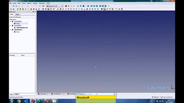 FreeCAD - Assembly of Side panel drawer - Montagem do painel lateral de gaveta смотреть онлайн