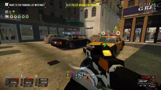 Payday 2 - Heat Street DSOD No Crew Downs - Aqua did all the work смотреть онлайн