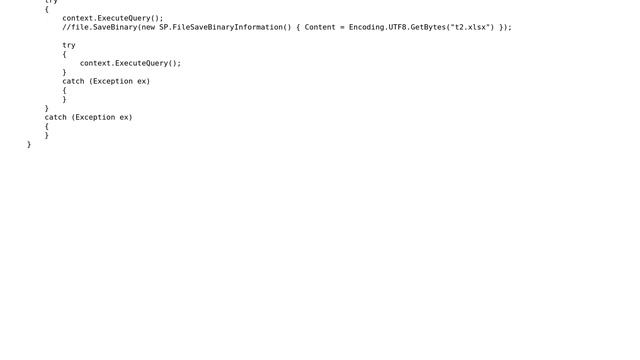 Sharepoint: modifying a Sharepoint Online Excel file in C# смотреть онлайн