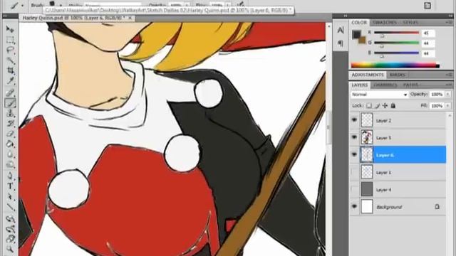 HARLEY QUINN: HASANI SKETCH WEEKLY-Hasani Walker смотреть онлайн