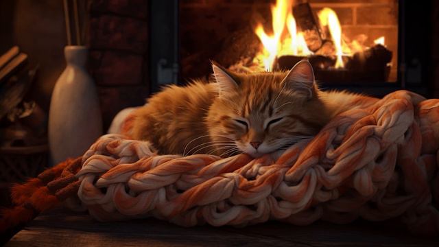 Listen to this Cat Purr for good sleep and stress relief смотреть онлайн
