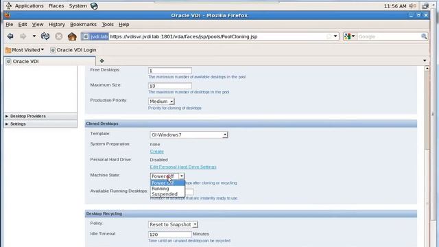 Creating Windows Dynamic Flexible Desktop Pool in Oracle VDI смотреть онлайн