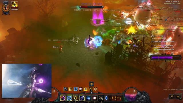 Rank 1 Wizard 7:27 - Frozen orb (Diablo 3 Era 19) смотреть онлайн