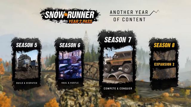 SnowRunner - Year 2 Pass Trailer | PS4 2021 смотреть онлайн