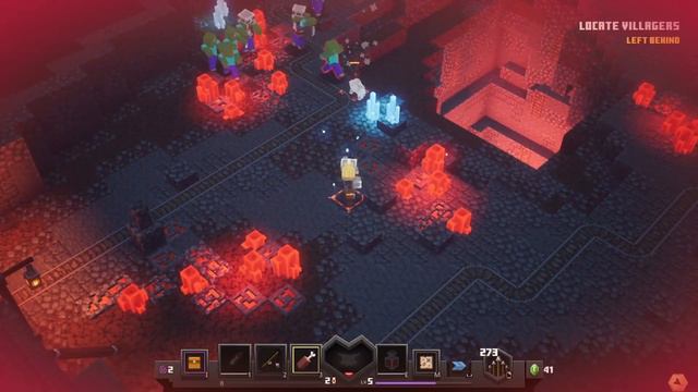 Minecraft Dungeons / 2# Red stone Golem! смотреть онлайн