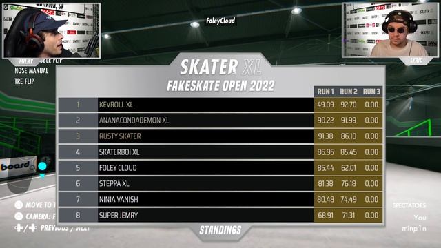 2022 Skater XL FAKESKATE OPEN Oshawa | Xbox, Playstation, PC FINALS | BEST RUNS смотреть онлайн
