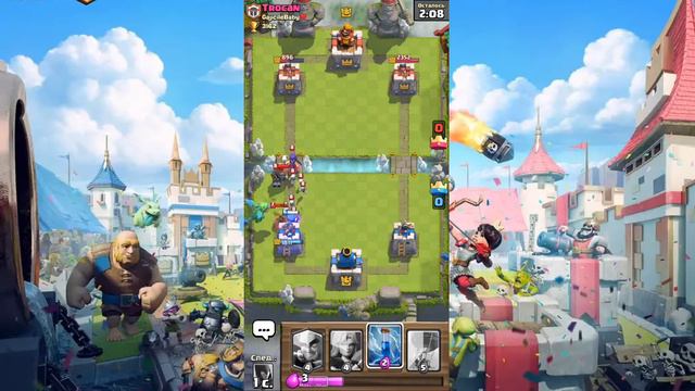 Clash Royale, Обнова #2 | открыл 2 эпических сундука, выбил легу!!! смотреть онлайн