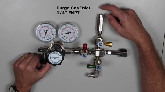 Pressure Regulator with Cross Purge смотреть онлайн