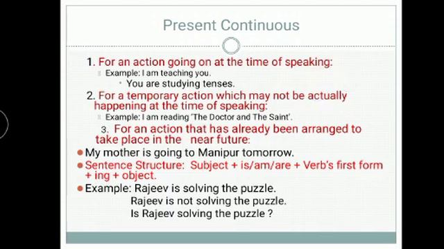 Class X English Grammar- Present Tense Part 1 смотреть онлайн