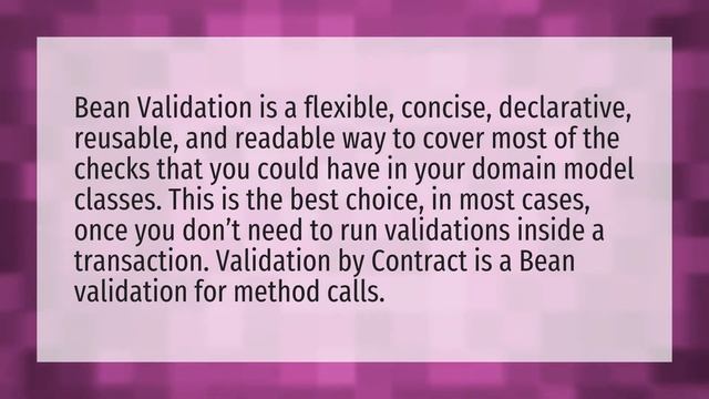 What is validation in Java? смотреть онлайн