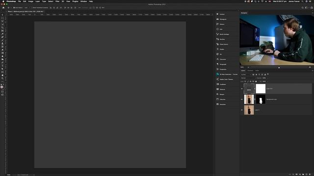 How to Change Black Into White Using Photoshop CC #2MinuteTutorial смотреть онлайн