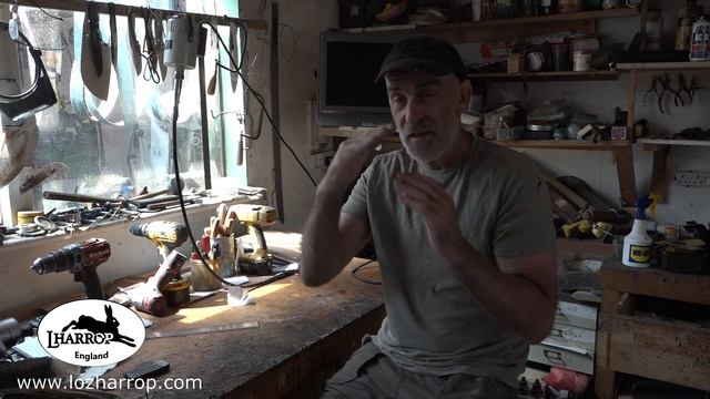 Damascus steel for Dave Evader Knives. смотреть онлайн