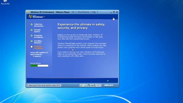Use Windows XP in Windows 7 using VMware Player (step-by-step) смотреть онлайн