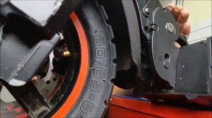 Ремонт настройка механизма складывания электросамоката