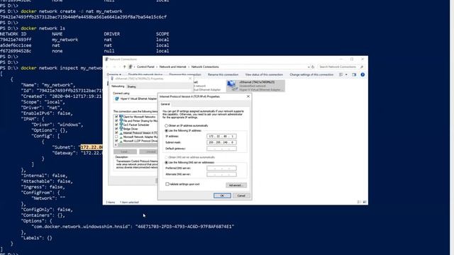 [ Win_Docker 7 ] Windows Docker Networking смотреть онлайн