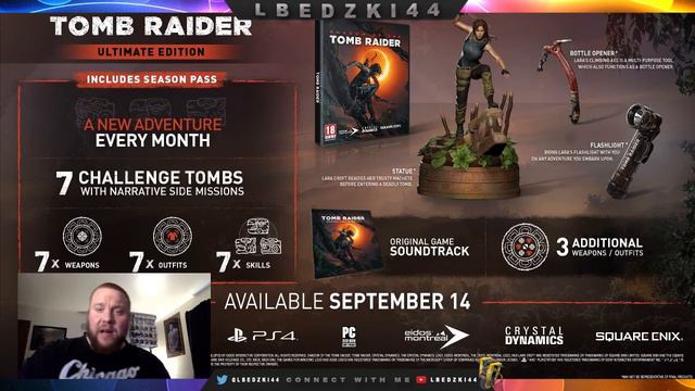 Shadow of the Tomb Raider Ultimate Edition Announced смотреть онлайн