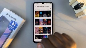 Samsung Galaxy A15: How To Change Theme
