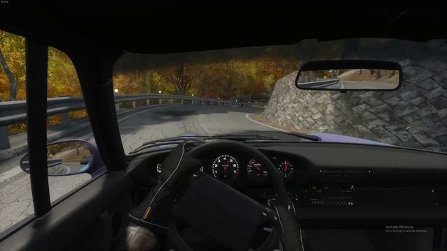 Irohazaka Assetto Corsa Downhill Time Attack Porsche 911 Turbo POV смотреть онлайн