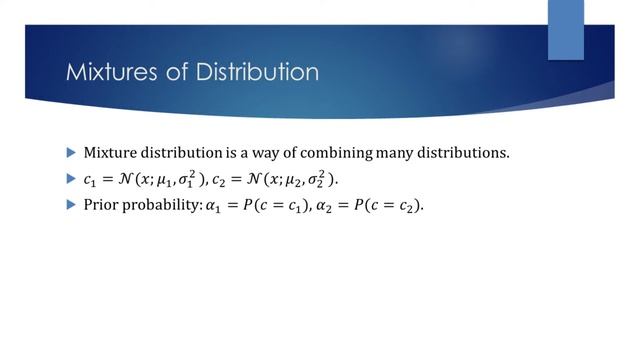 Mixture Distribution смотреть онлайн
