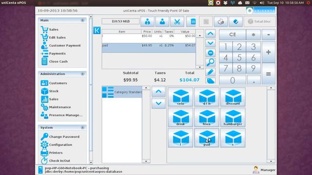 unicenta POS (2) discounts смотреть онлайн