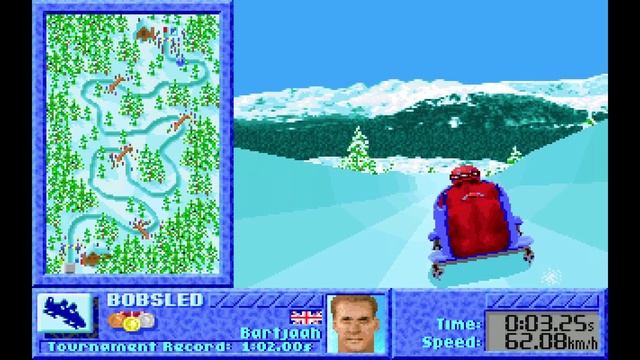 Winter Challenge (1991) [MS-DOS] смотреть онлайн