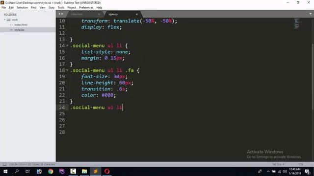 How To Create Social Media Buttons Hover Effect Only HTML and CSS смотреть онлайн