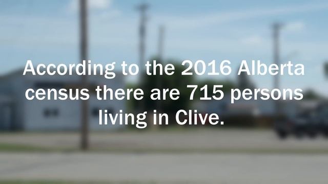 Clive, Alberta смотреть онлайн
