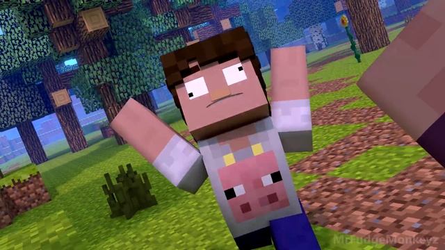 Annoying Villagers 26 - Minecraft Animation смотреть онлайн