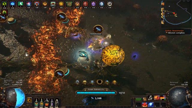 PoE - "[3.12] Flame Delivery - Build Progress II" Flame Wall LL Trickster смотреть онлайн