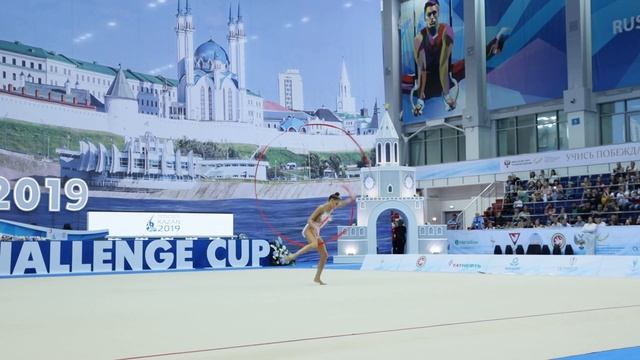Dina Averina - Ribbon WCC Kazan 2019 AA 21.450 смотреть онлайн